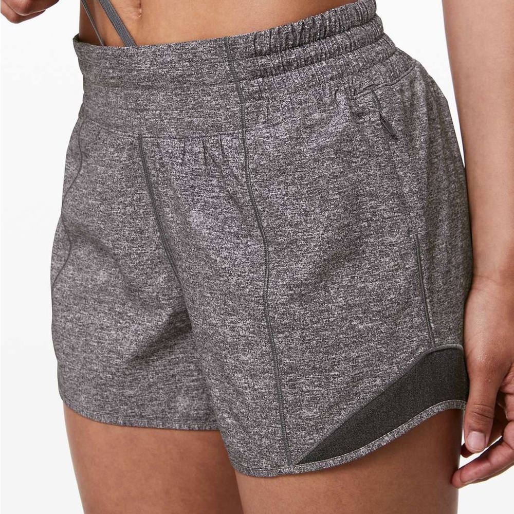 Gray Lululemon Women's Tall Hotty Hot Shorts